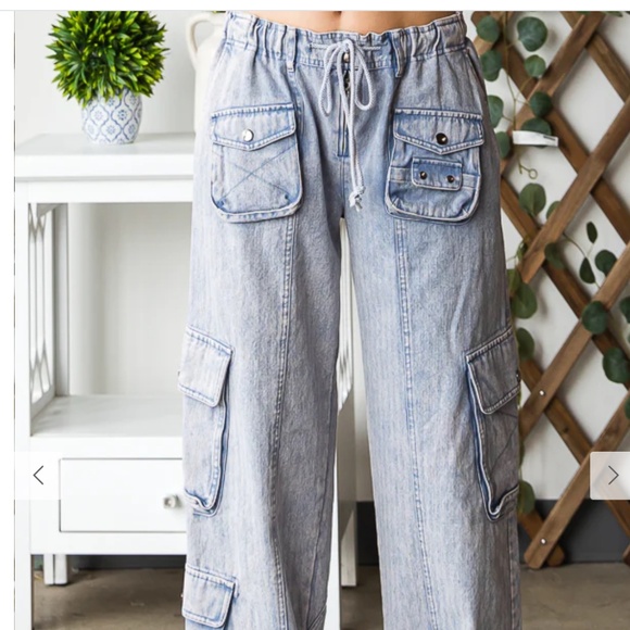 OLi and Hali “ Zion Canyon 2” Oli & Hali Cargo Pants Jeans Relaxed Fit SR10 - Picture 7 of 8